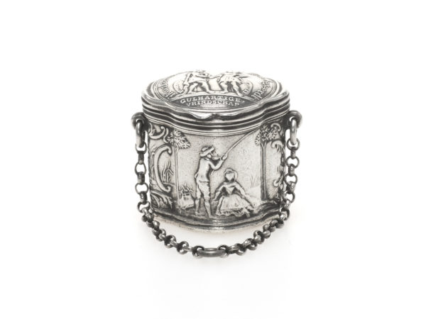 Zilveren loddereindoosje uit 1791 (Middelburg)-0