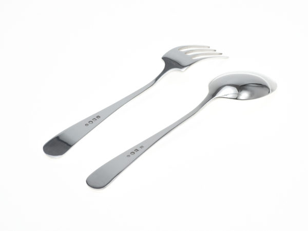 Zilveren Hollands glad kindercouvert uit 1993-15228