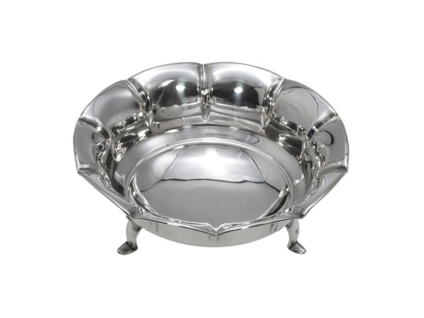 Zilveren schaaltje op pootjes uit 1932-15425