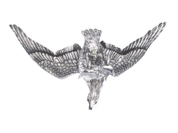 Zilveren tafelstuk meeuw 5